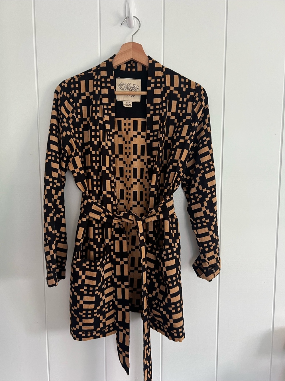 Ace and Jig belted cardigan